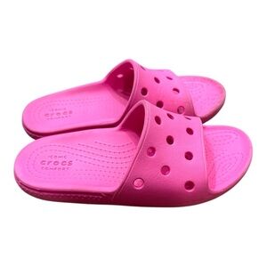 Crocs Hot Pink Girl’s Size C12 Slide Sandals